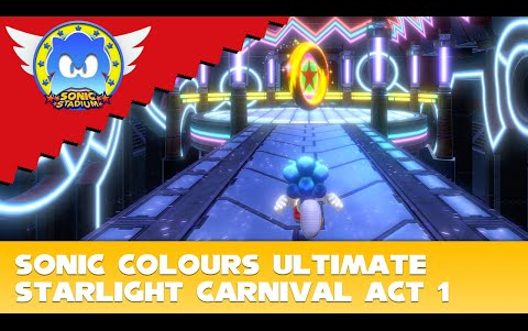 [图]【索尼克缤纷色彩究极版】Starlight Carnival Act 1 试玩视频