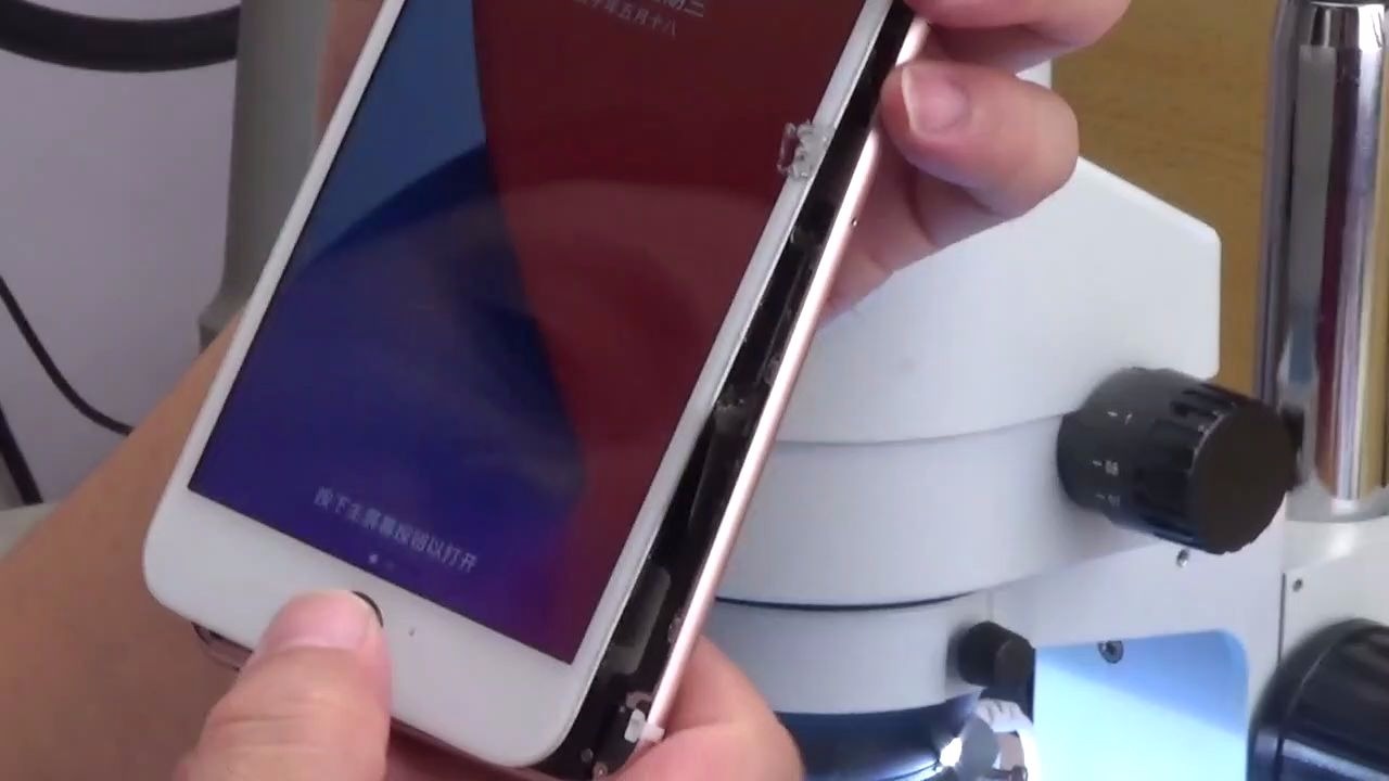 兰德手机维修培训学校 iPhone 6sp耳机模式故障案例