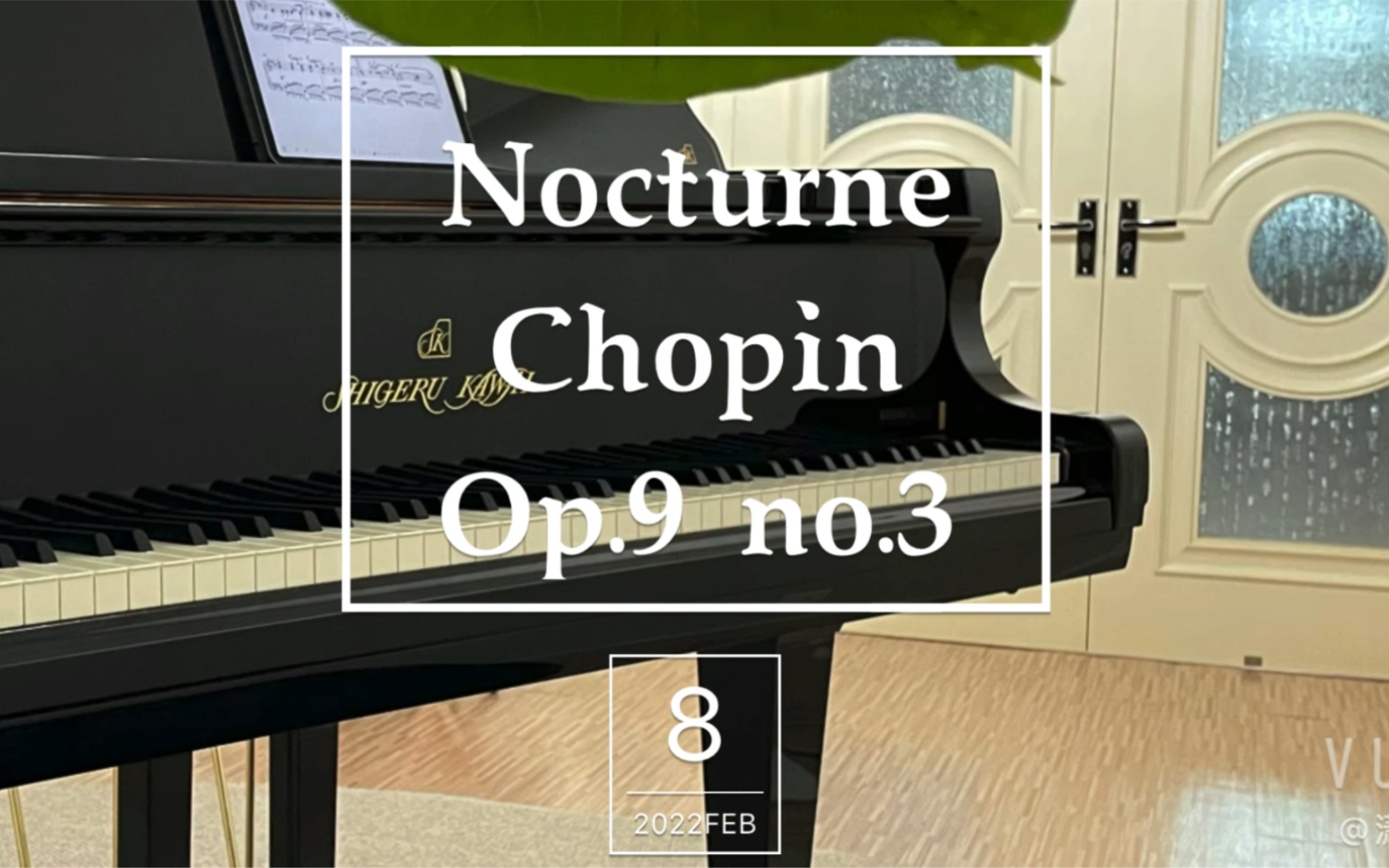 【nocturne chopin】肖邦夜曲op.9 no.3 蓦然回首也无风雨也无晴