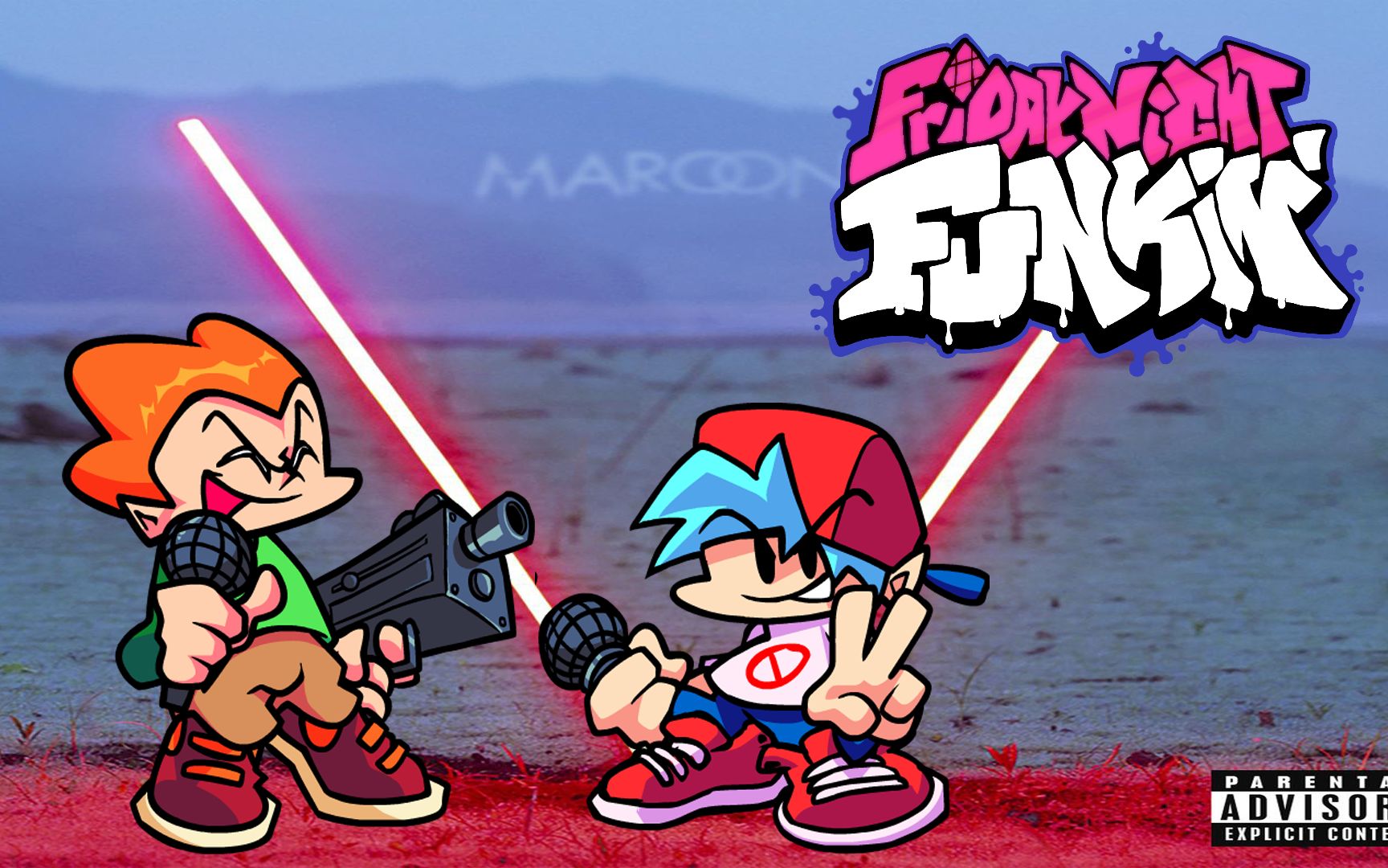 [fnf自制模组]pico和bf唱sugar