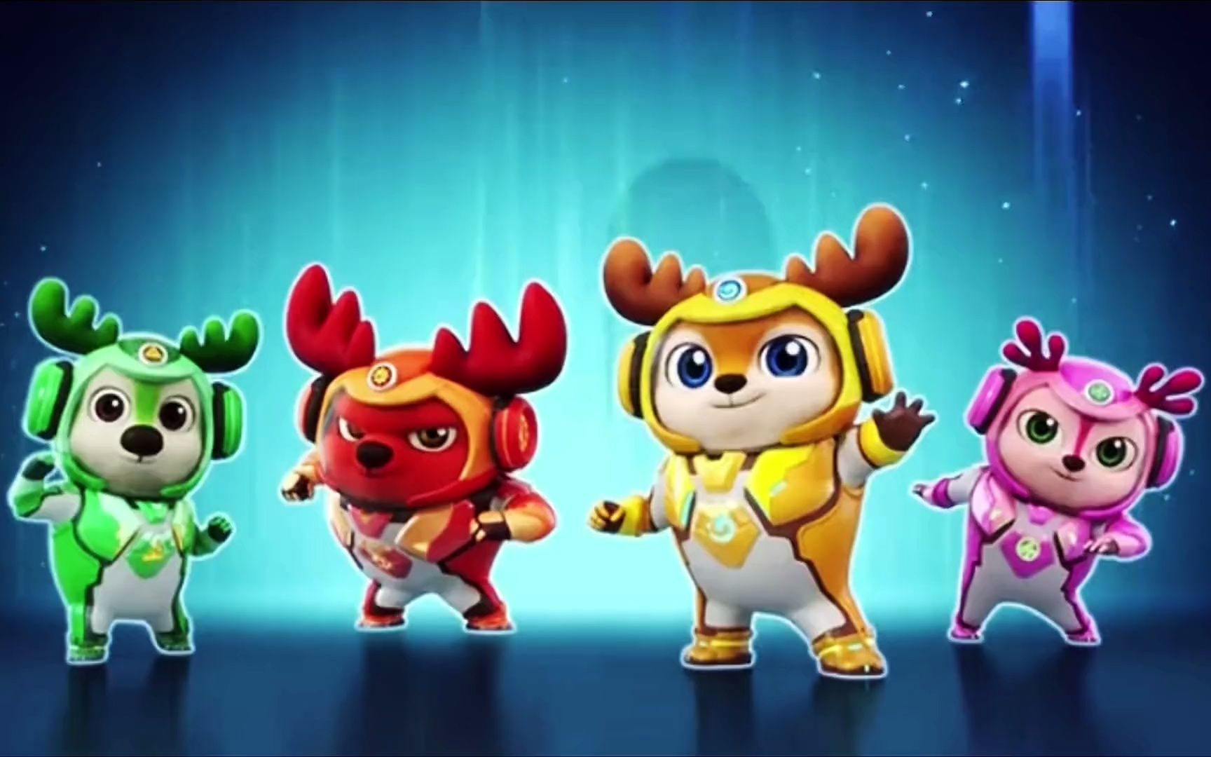 无敌鹿战队第2季 #儿童动画 #动漫推荐 #搞笑动画