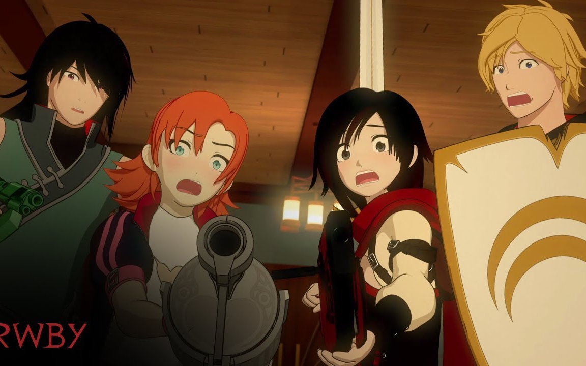 rwby第五季第一集欢迎来到避风学院roosterteeth