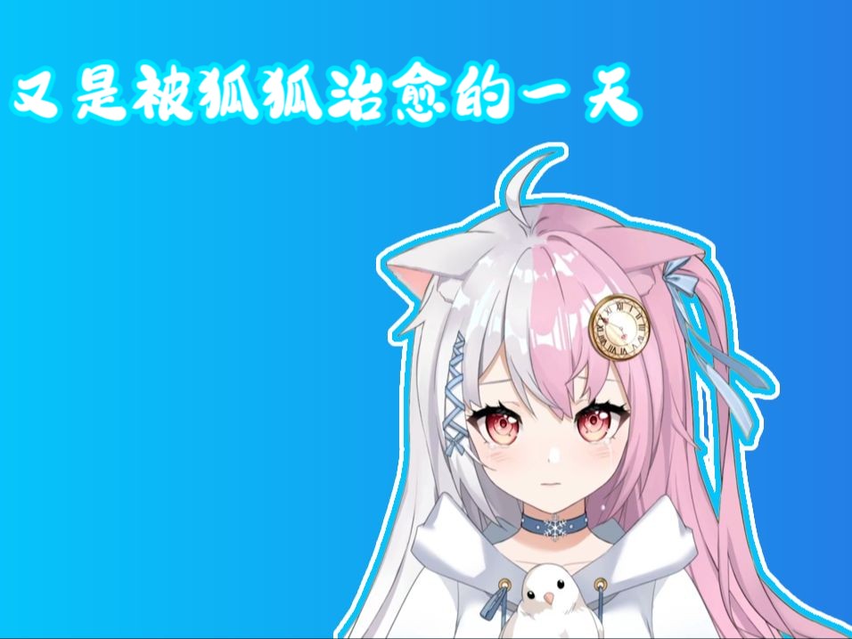 【雪狐桑】又是被狐狐治愈的一天哔哩哔哩bilibili