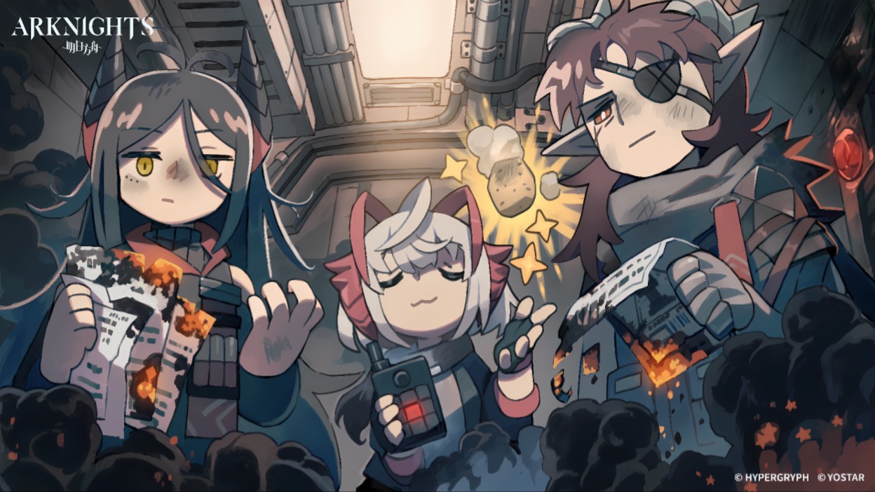 【明日方舟】佣兵组的you,me and steve