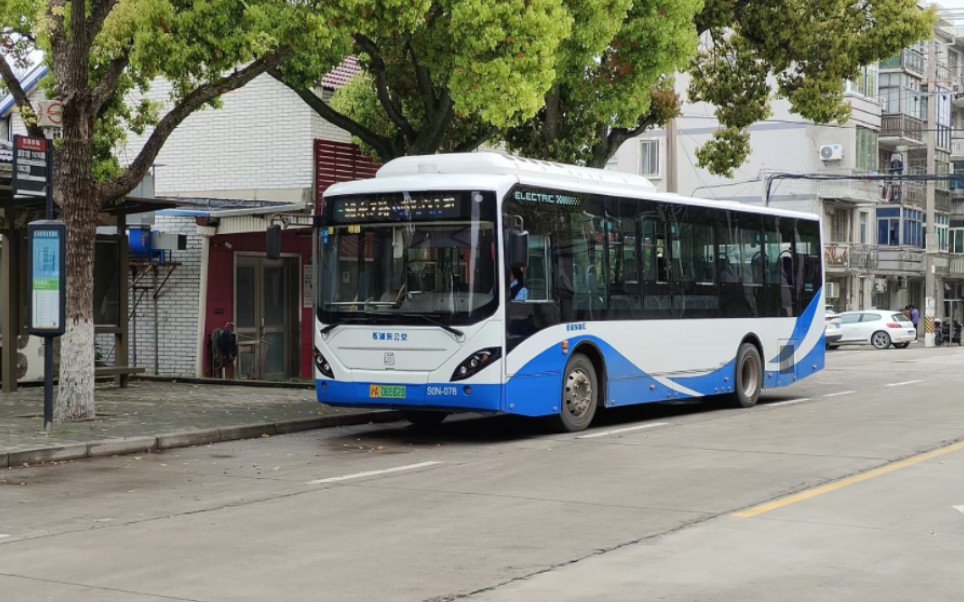 (绝版视频)南汇公交浦东7路南祝路东门大街方向7.6倍速pov