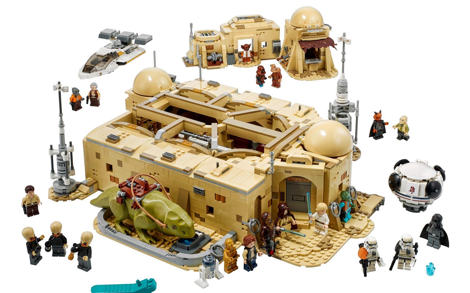 乐高 lego 75290星球大战 莫斯艾斯利酒吧 2020速拼评测