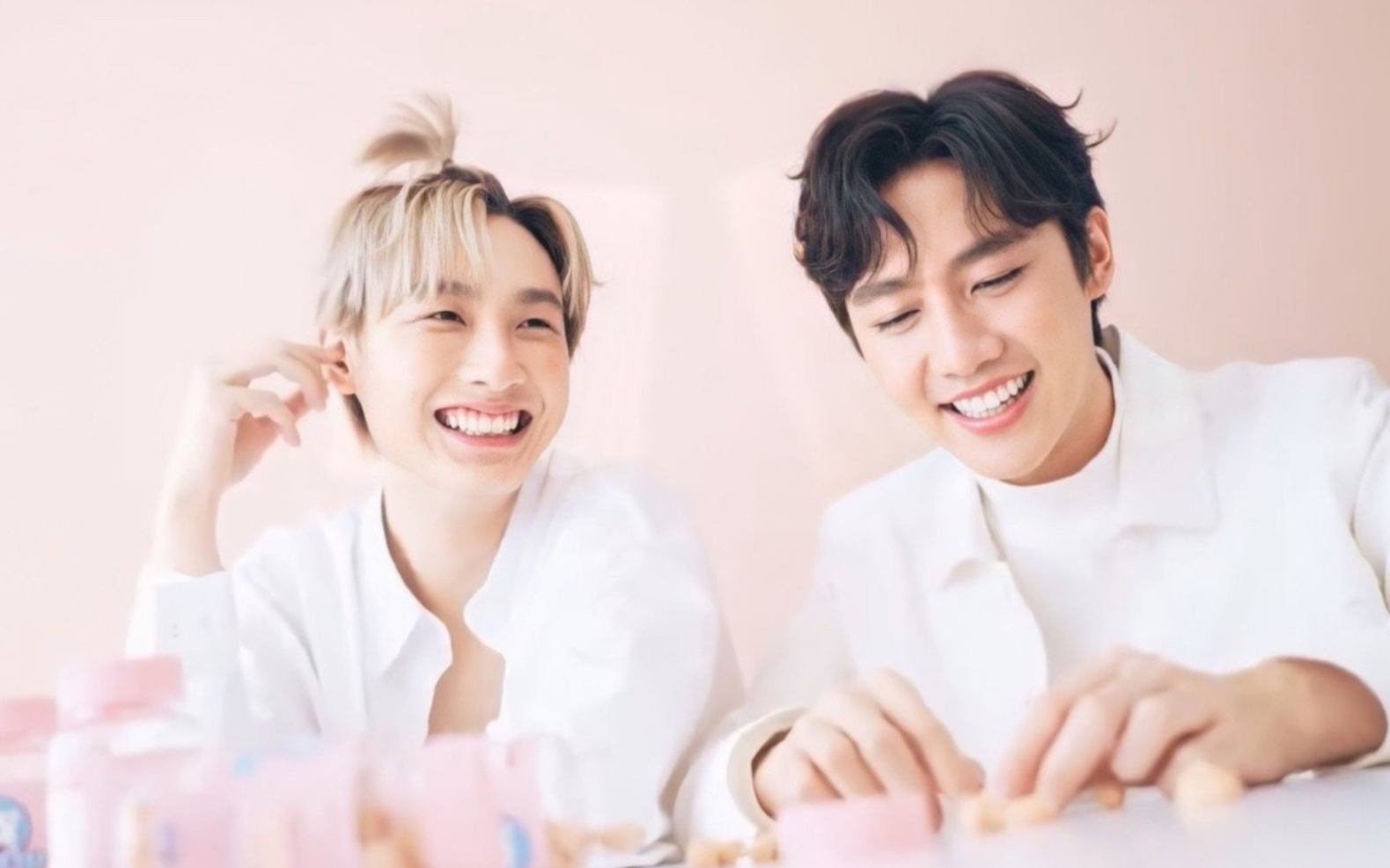 【markgun甜橙/陈瑞书陈智霆】【markgunxbearygummies】粉粉嫩嫩的