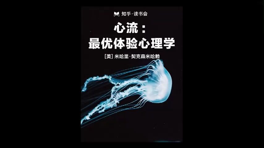 [图]《心流：最优体验心理学》 提升你的日常幸福感