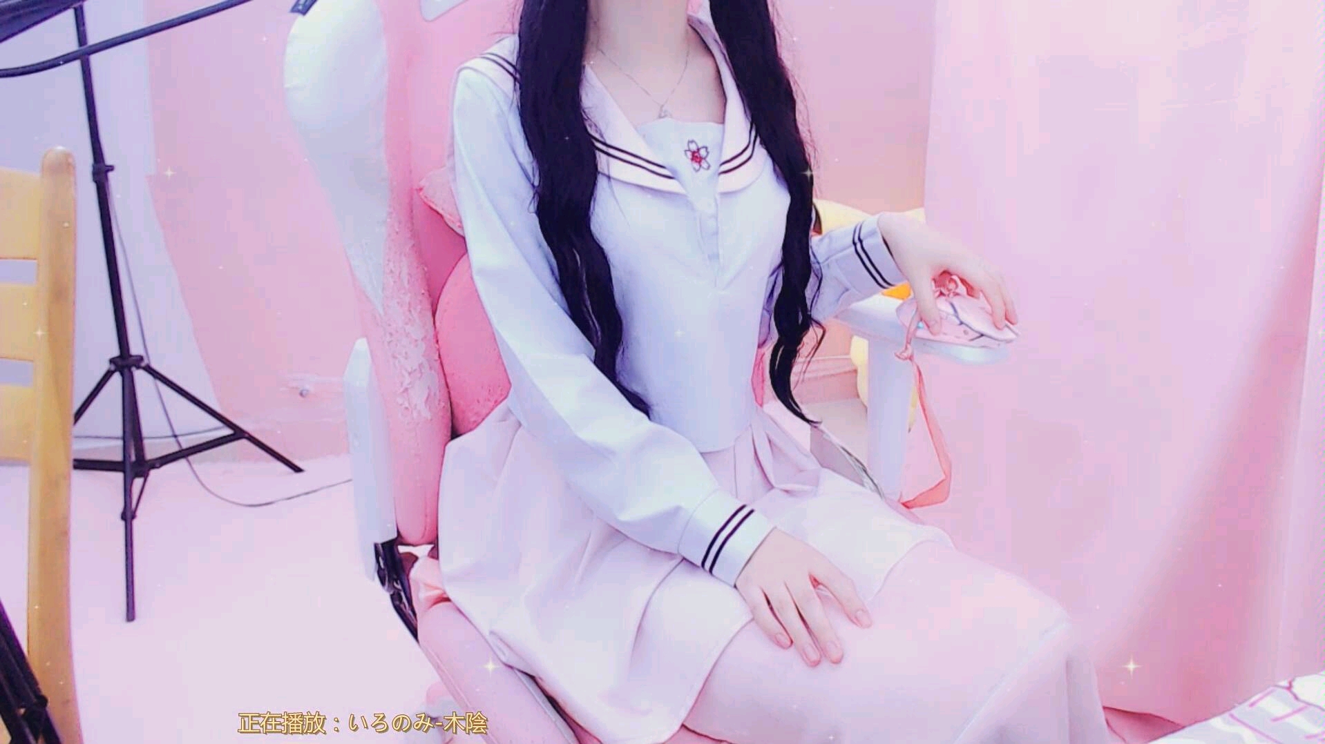 奶音雪见,粉色水手服,jk制服声优