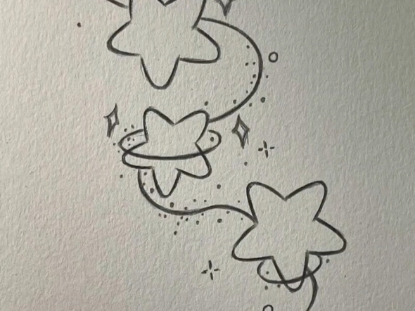 简笔画星星