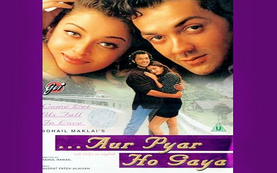 [图]【Aishwarya Rai & Bobby Deol】宝莱坞90年代经典电影《坠入爱河》经典插曲 Humse Raho Ge