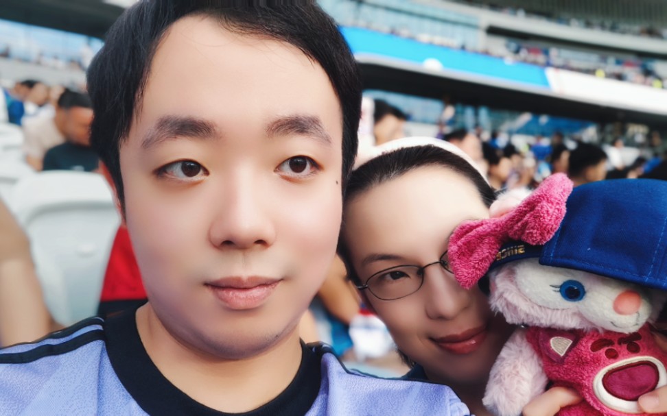 情侣观赛vlog 中超收官战申花vs浙江