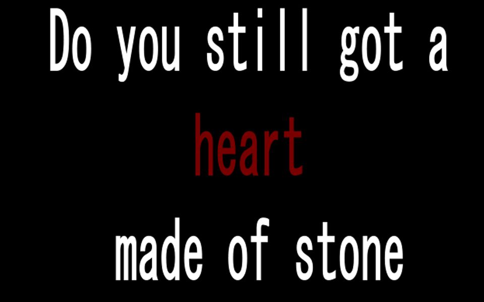 [图]【TSN/ME】Do you still got a Heart Made of Stone