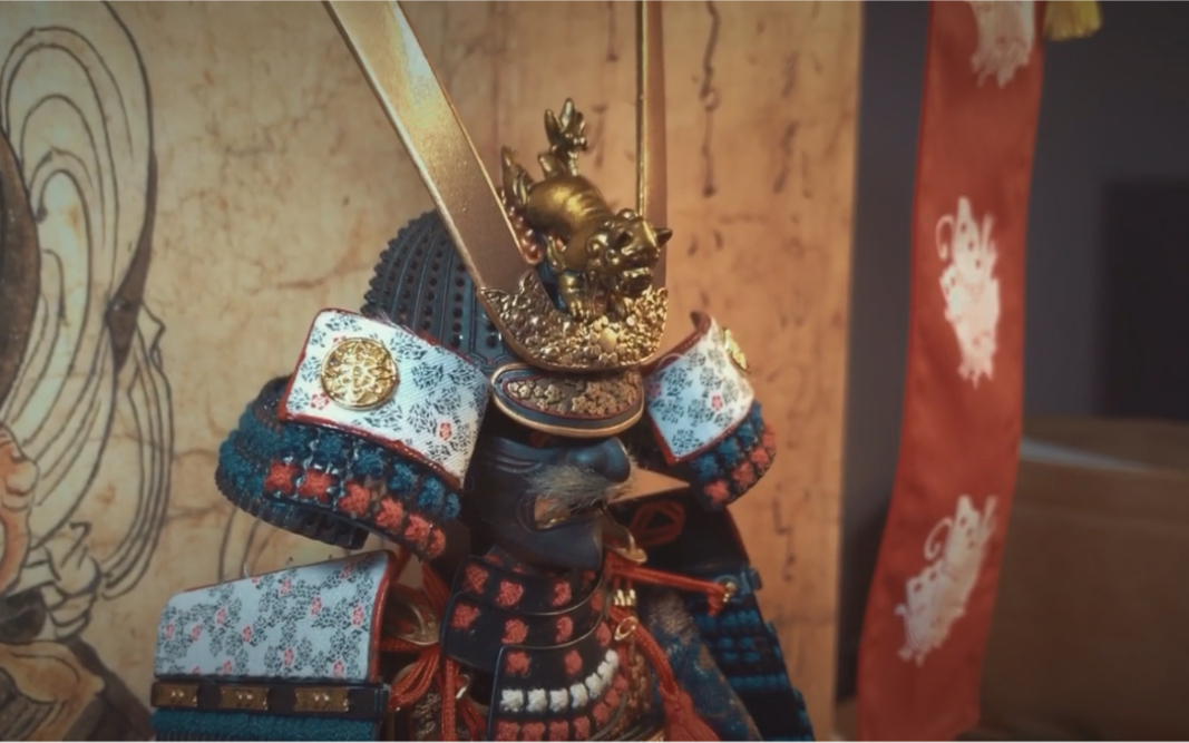 coomodel 日本武士盔甲