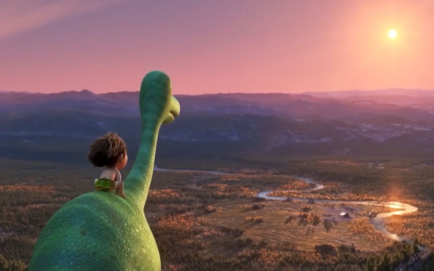 《恐龙当家》3/3爱冒险的雷龙阿罗与小野人成为了朋友,虽然身高差悬殊