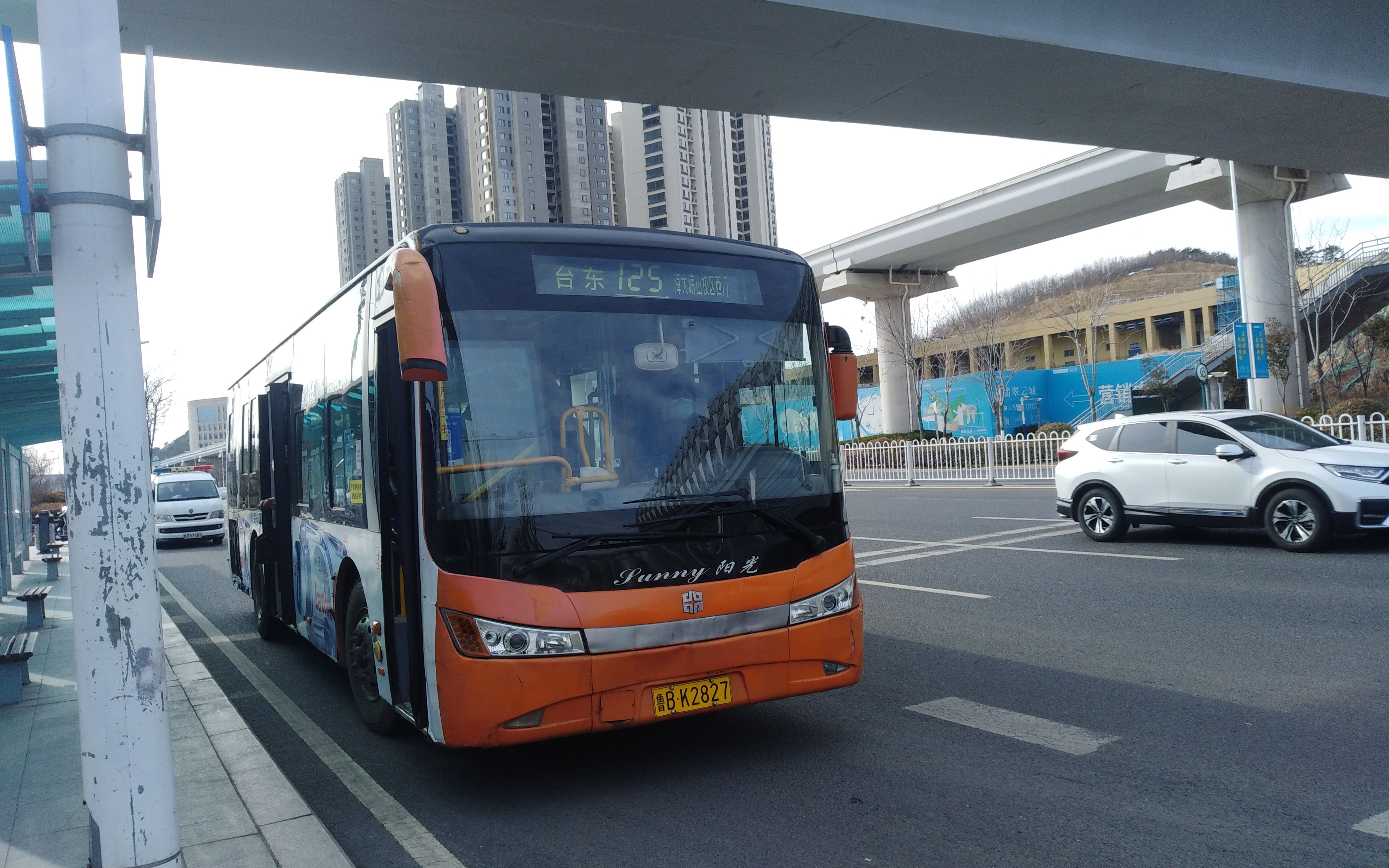 【pov051】【老油桶的最后时光】青岛公交125路上行(海大崂山校区西门