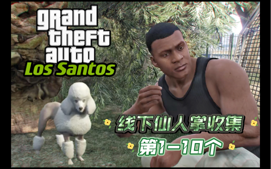 【GTA5】线下27个仙人掌收集(第110个)单机游戏热门视频