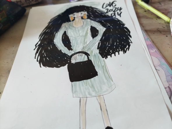 diy服装设计稿而已不喜勿喷,谢谢支持我服装设计稿的朋友们帮忙推荐一