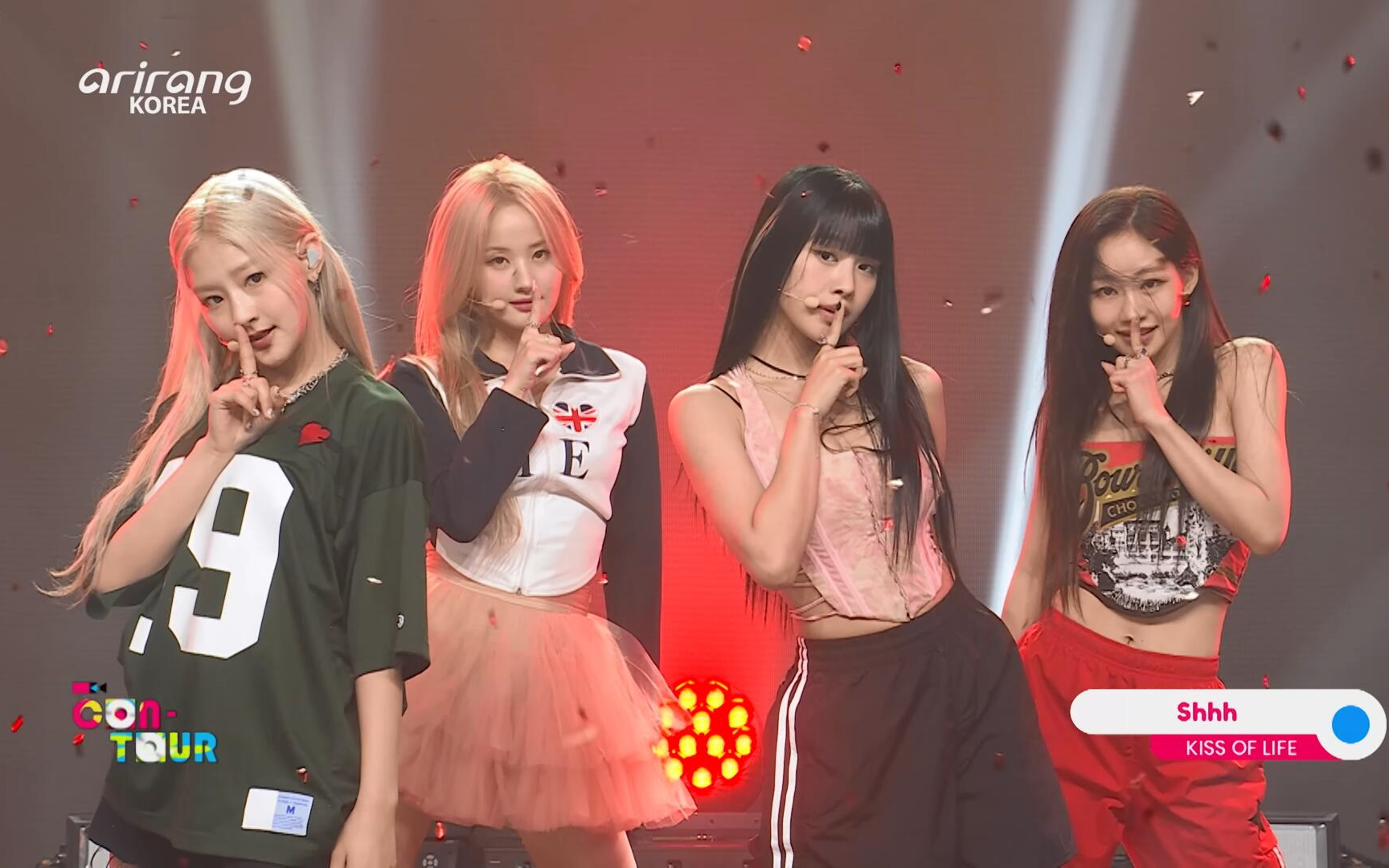 [图]【KISS OF LIFE】Bye My Neverland + Shhh 打歌舞台+4K直拍 230714 Simply K-Pop