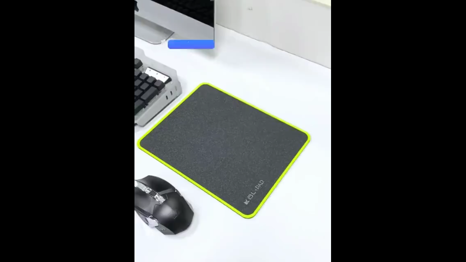 葵力树脂鼠标垫防滑防水电竞键盘电脑垫子硬质硬板办公顺滑加厚垫