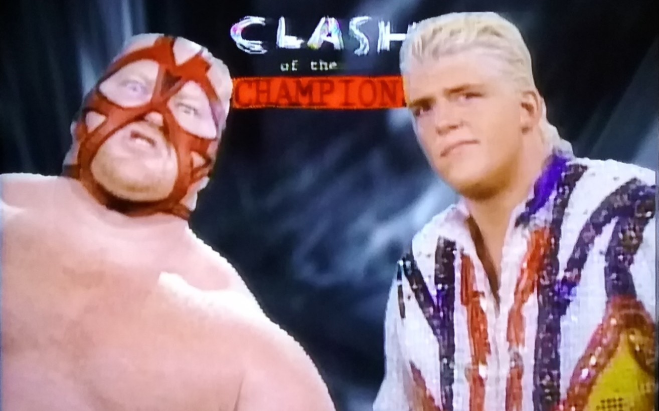 [图]Clash Of The Champions #29 1994.11.16 Vader vs. Dustin Rhodes