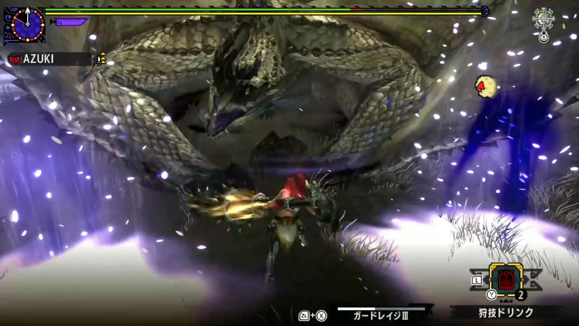 【mhxx】武士道长枪 g★4天廻龙 5分38秒【by: azuki】