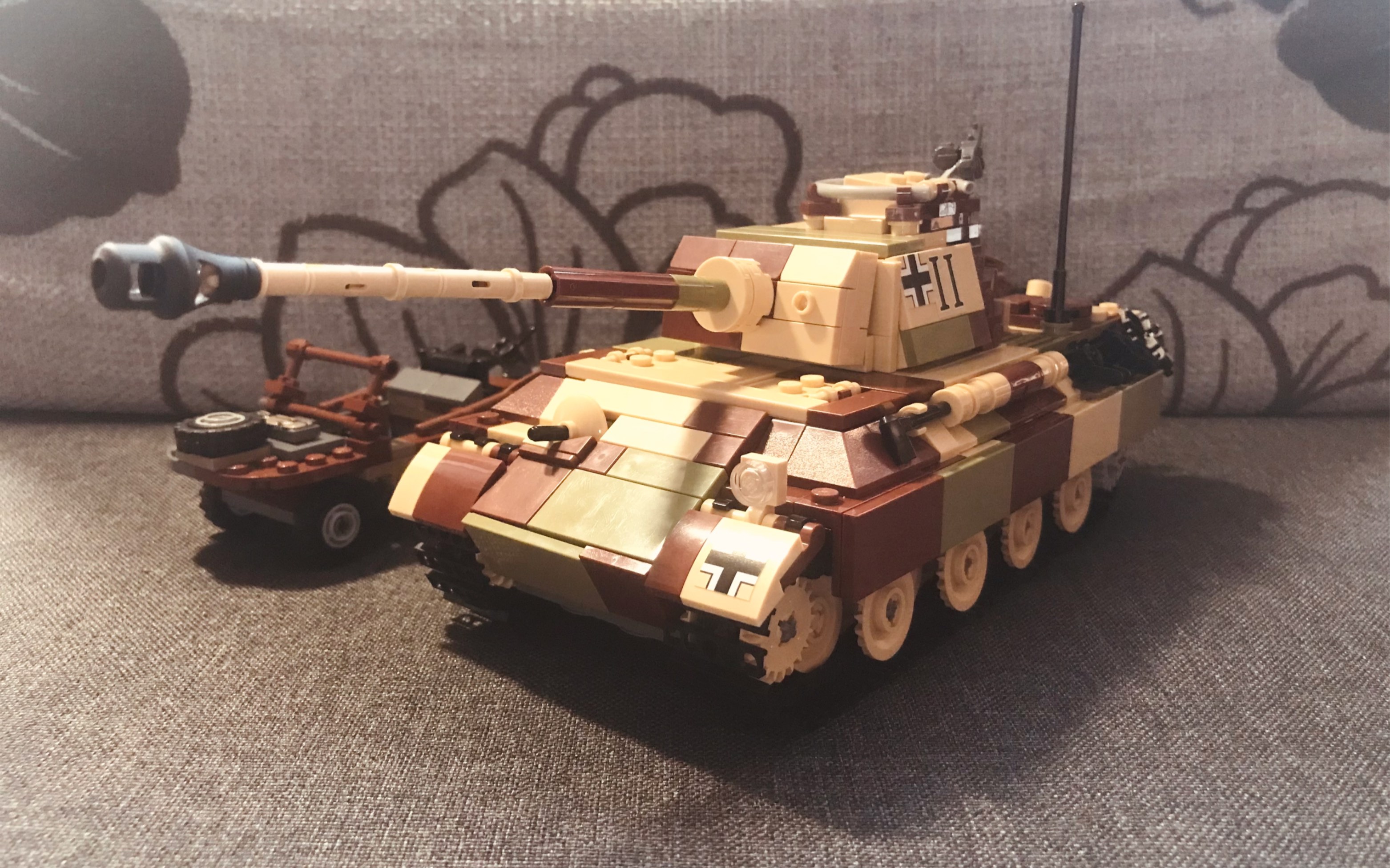 brickmania豹式g型坦克(复刻)_哔哩哔哩_bilibili