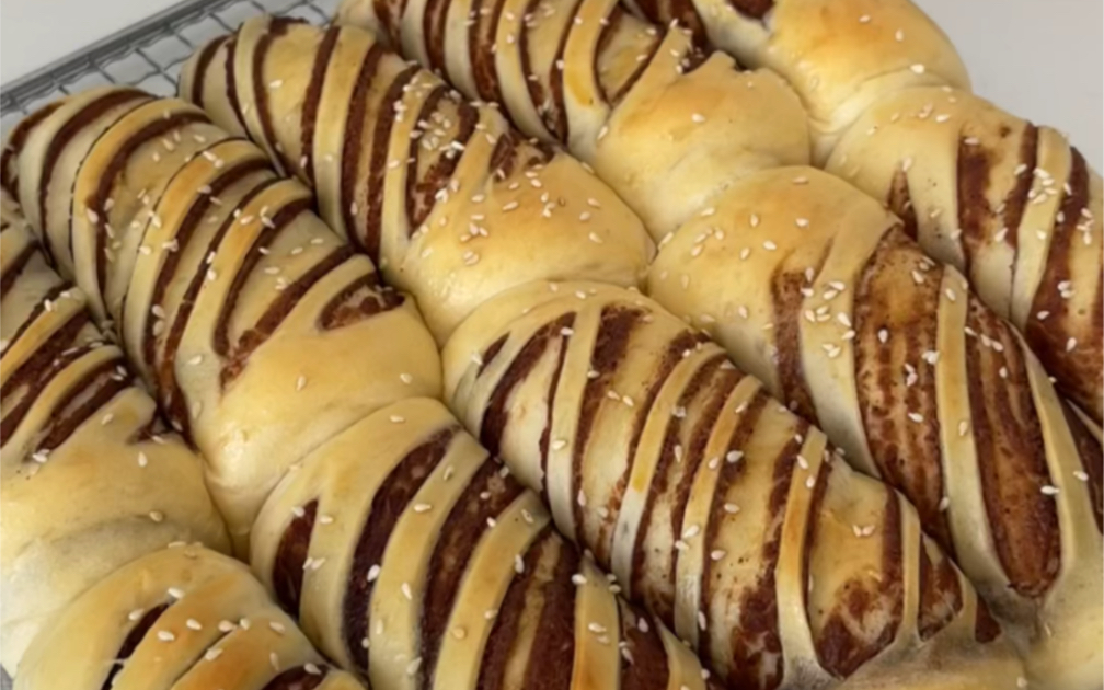 经典的豆沙排包,妈妈说比买的都好吃