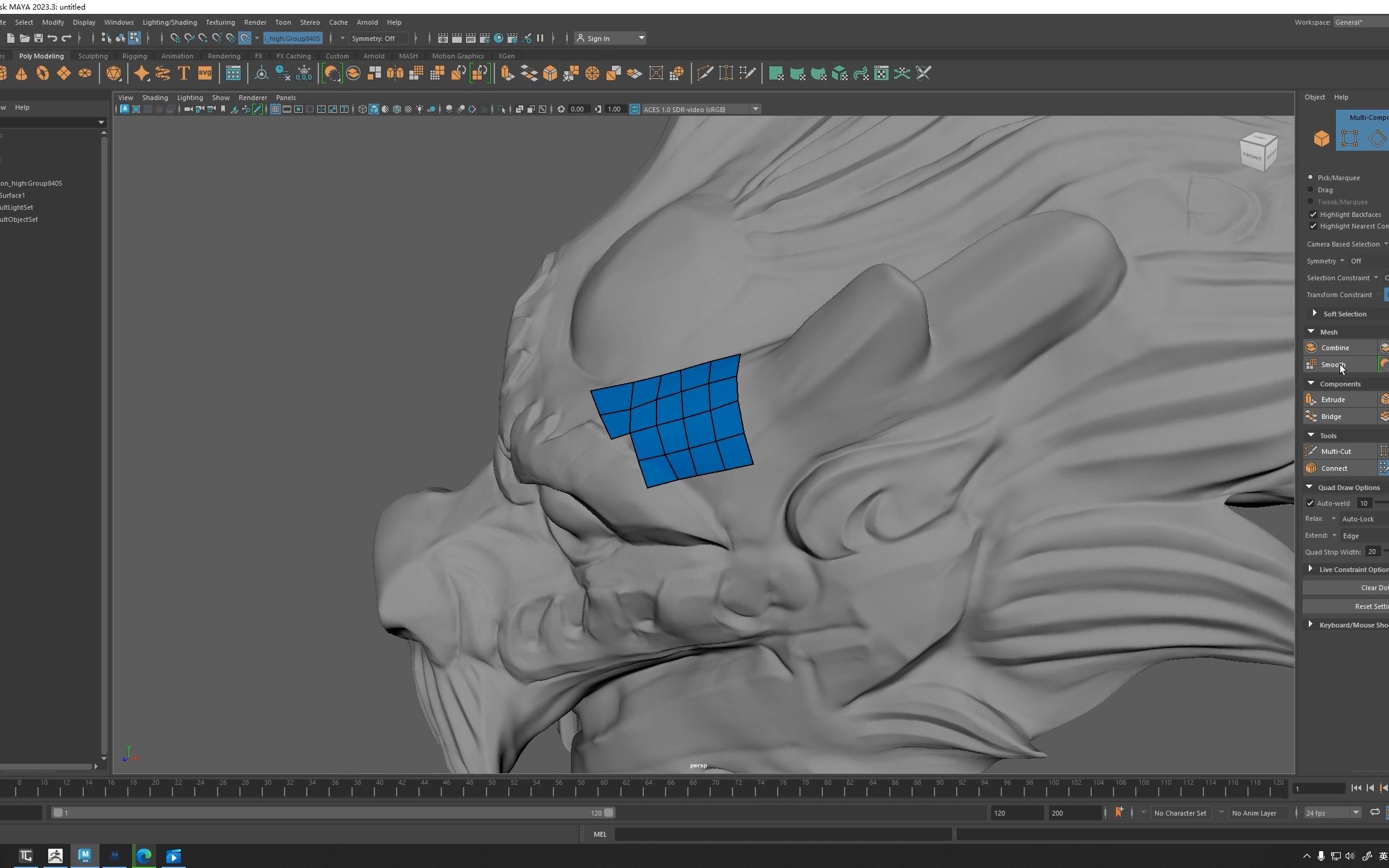 快速上手拓补软件,Maya、TopoGun、Zbrush拓补一次性解决哔哩哔哩bilibili