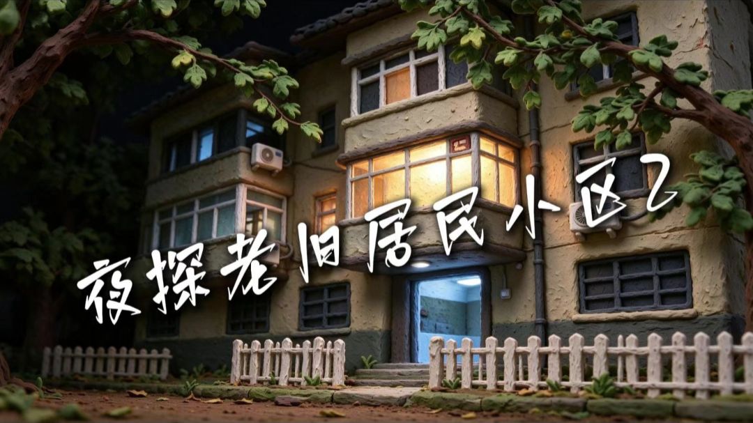 夜探老旧居民小区2