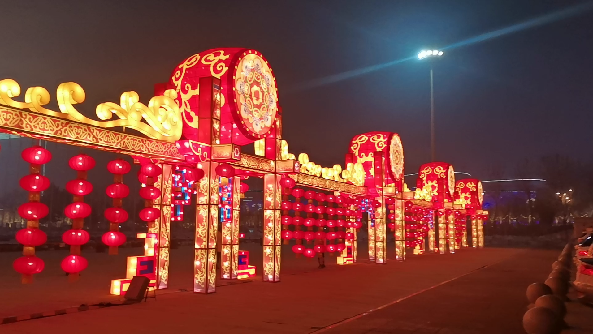 零下十四度看灯展新元旦959595你们那里有灯展吗09