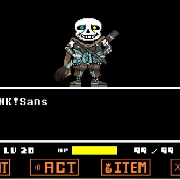 Undertale Ink Sans Full Fight (Version 0.39) 