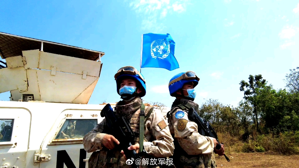 【21式迷彩鑑賞】解放軍21式沙漠迷彩,維和部隊和解放軍駐吉布提單位