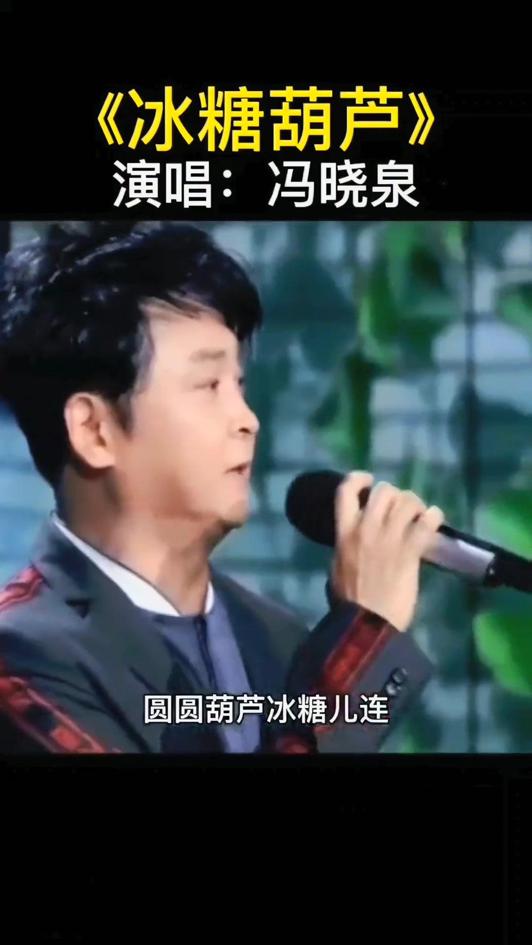 一首冰糖葫芦找回童年时的回忆演唱冯晓泉感谢大家聆听和支持