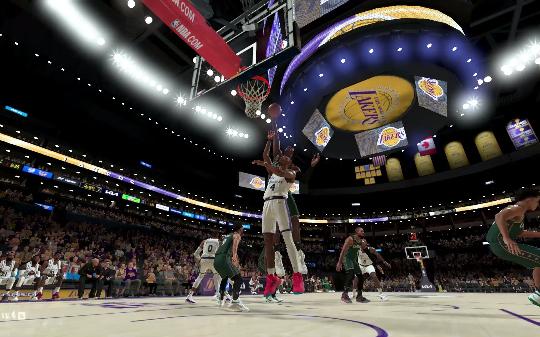 【nba2k23-最好看的比赛】洛杉矶湖人vs波士顿凯尔特人【第3节和第4节