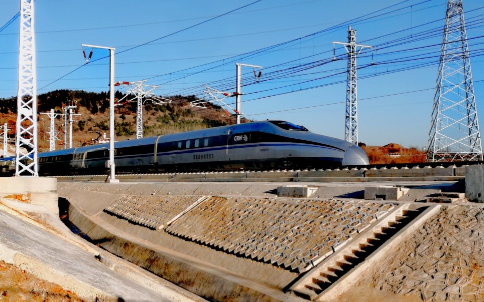 济莱高铁联调联试"青铜剑"crh380am