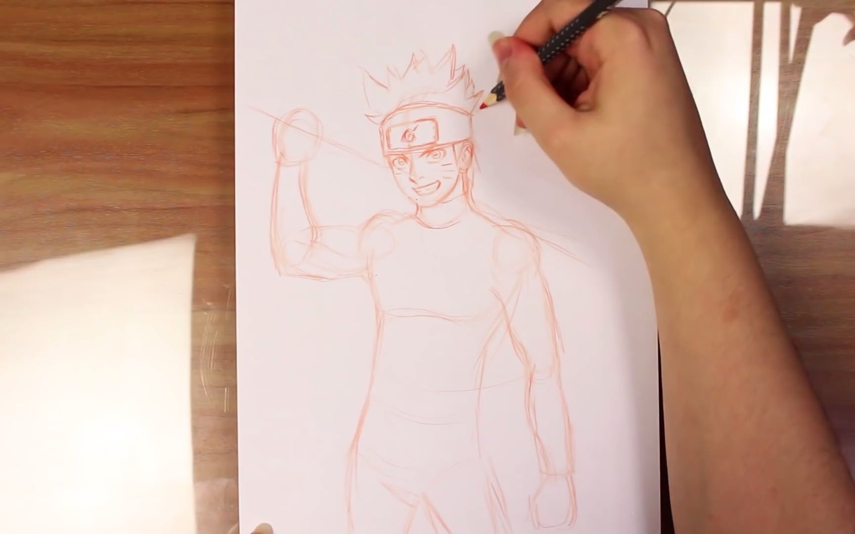 drawing naruto rikudou sennin mode