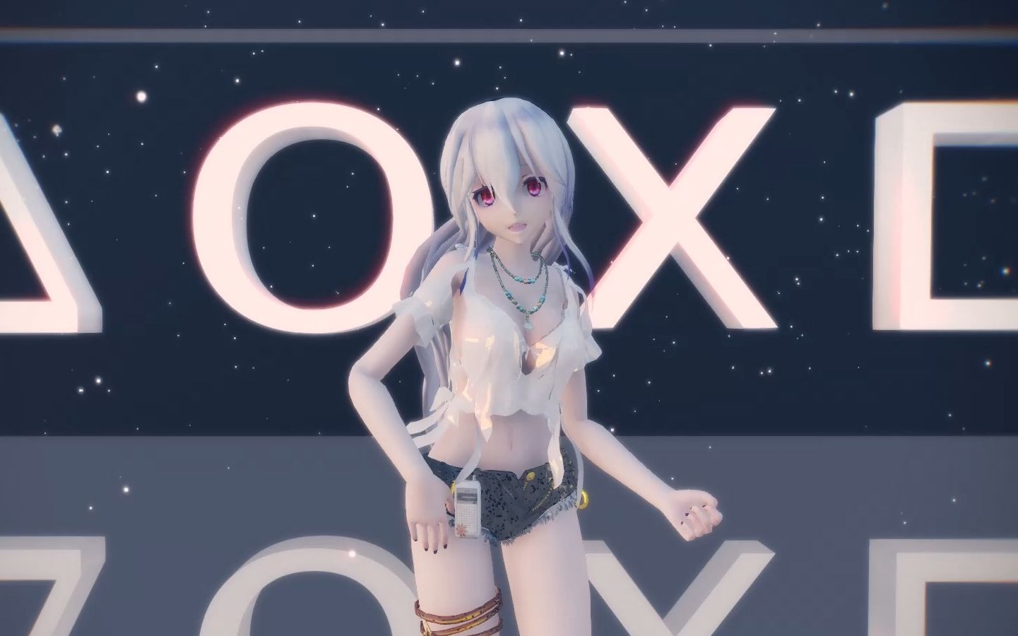 【mmd】弱音 girls