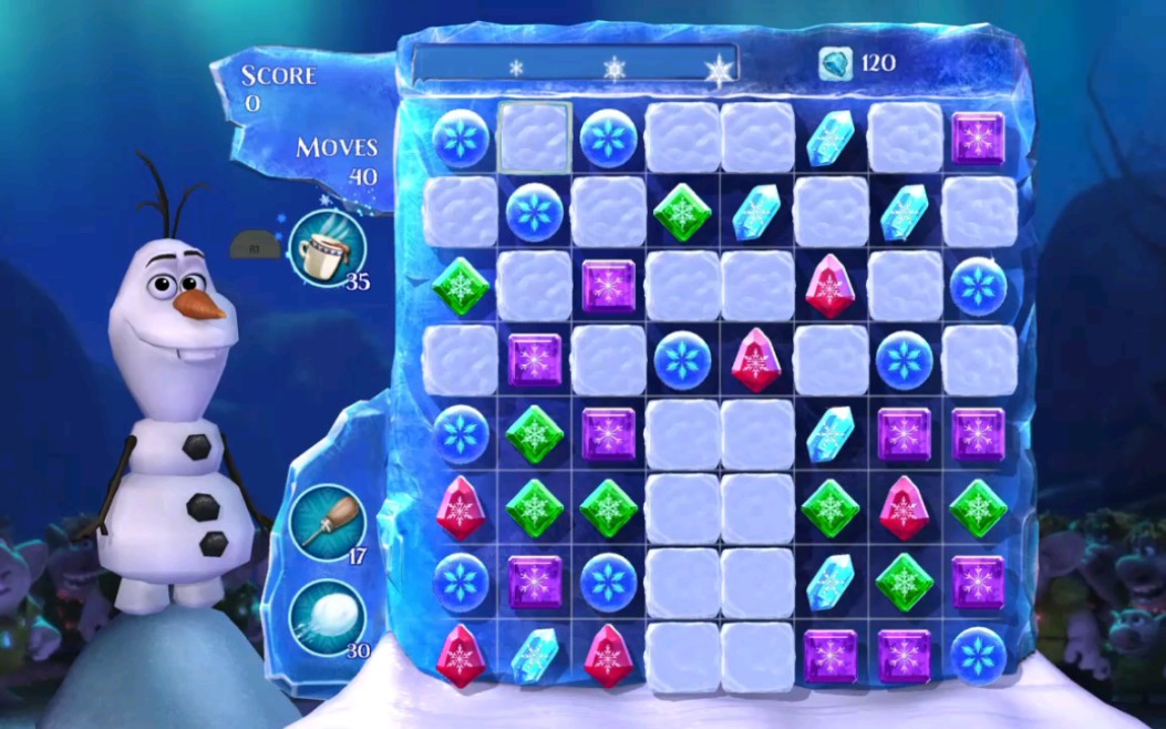 [图][PS4] 【冰雪奇缘冰纷乐】 Frozen Free Fall Snowball Fight - 第205关