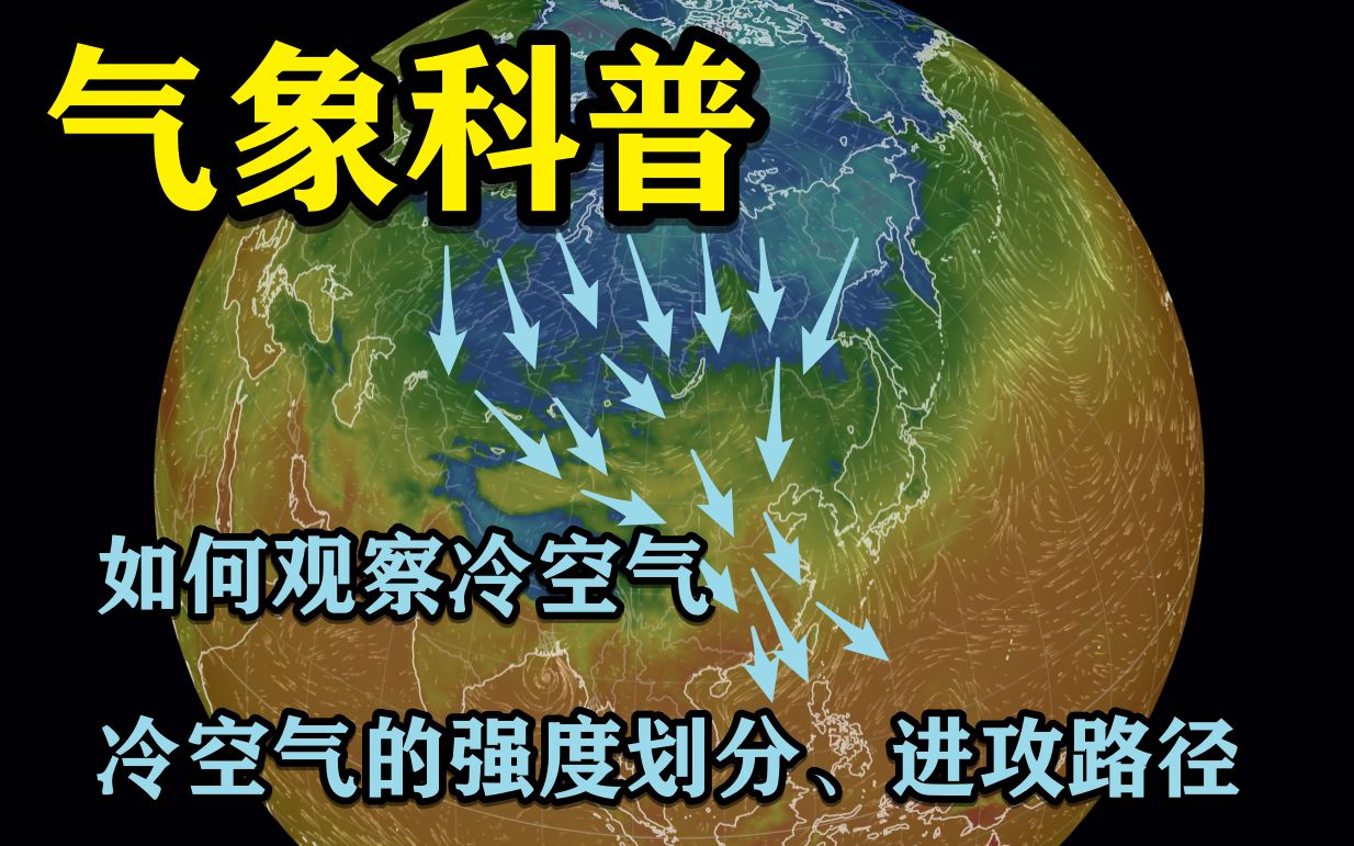 [图]【气象科普】冷空气的来源、强度、路径