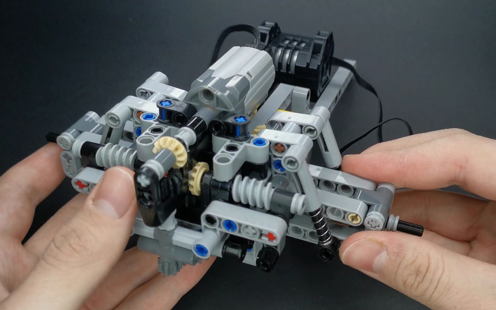 高度可调的后悬架 lego乐高 technic科技/机械 moc_哔哩哔哩 (゜-゜)