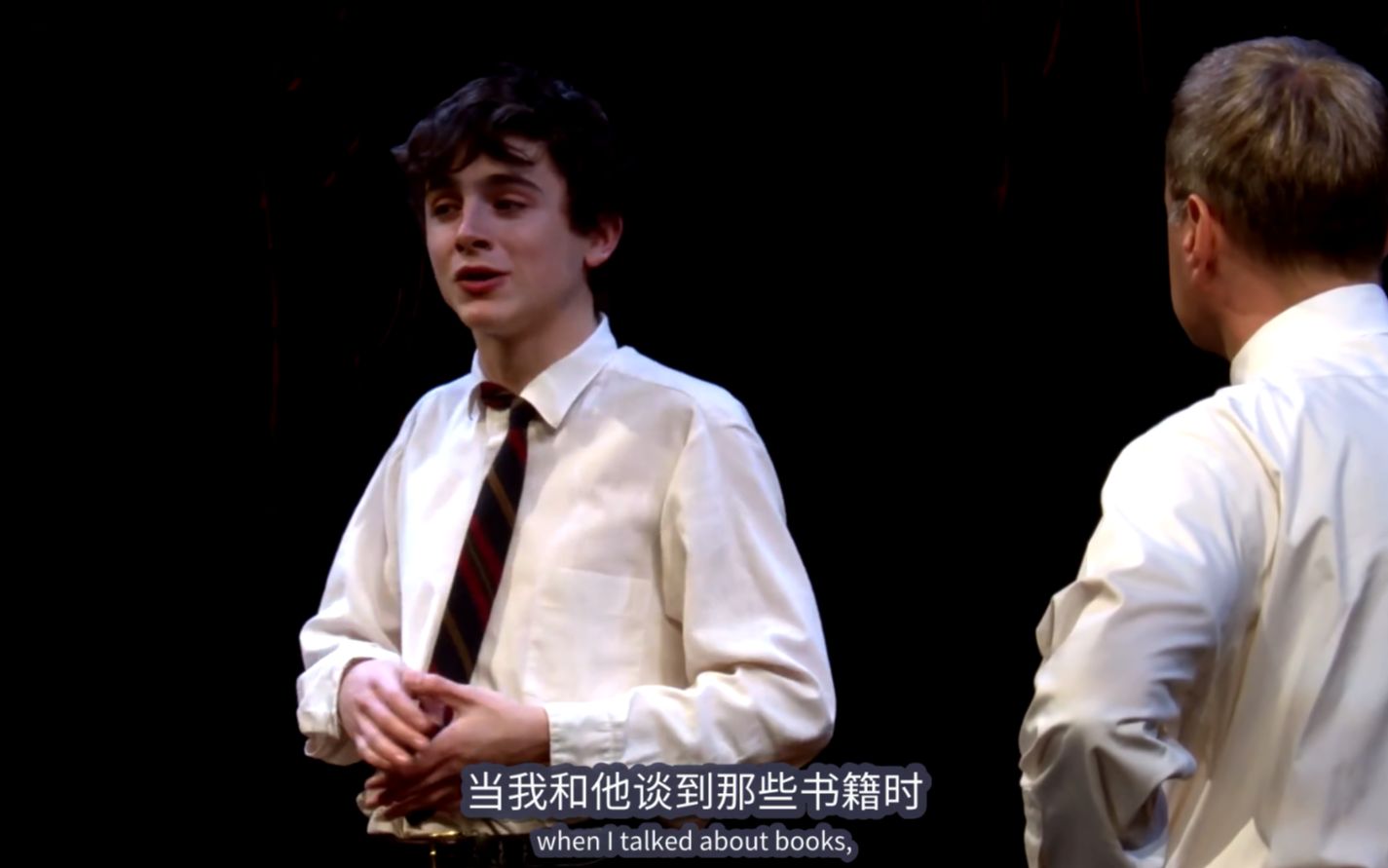 【中英】甜茶(Timoth㩥 Chalamet)出演舞台剧《浪子》:另辟蹊径(Prodigal Son: Convince Me Otherwise)哔哩哔哩bilibili