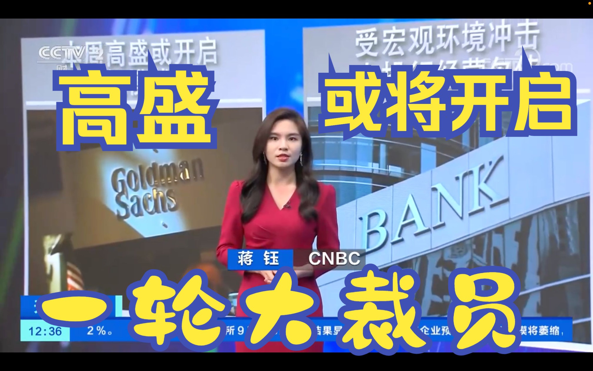 美国高盛集团或将开启自2008年金融危机以来规模最大的一轮裁员哔哩哔哩bilibili