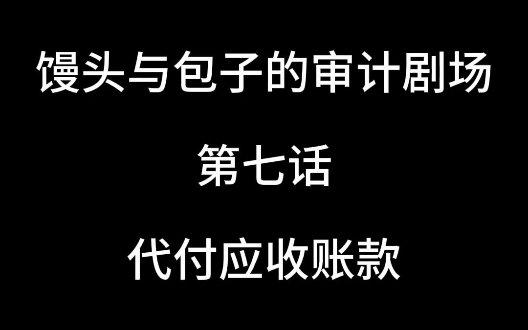 货币资金核查 之 被代付的应收账款哔哩哔哩bilibili