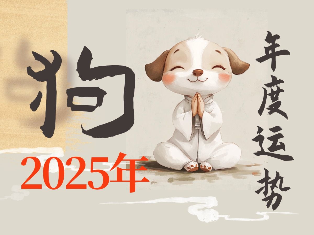 【属狗】十二生肖2025年度运势|干货必看哔哩哔哩bilibili