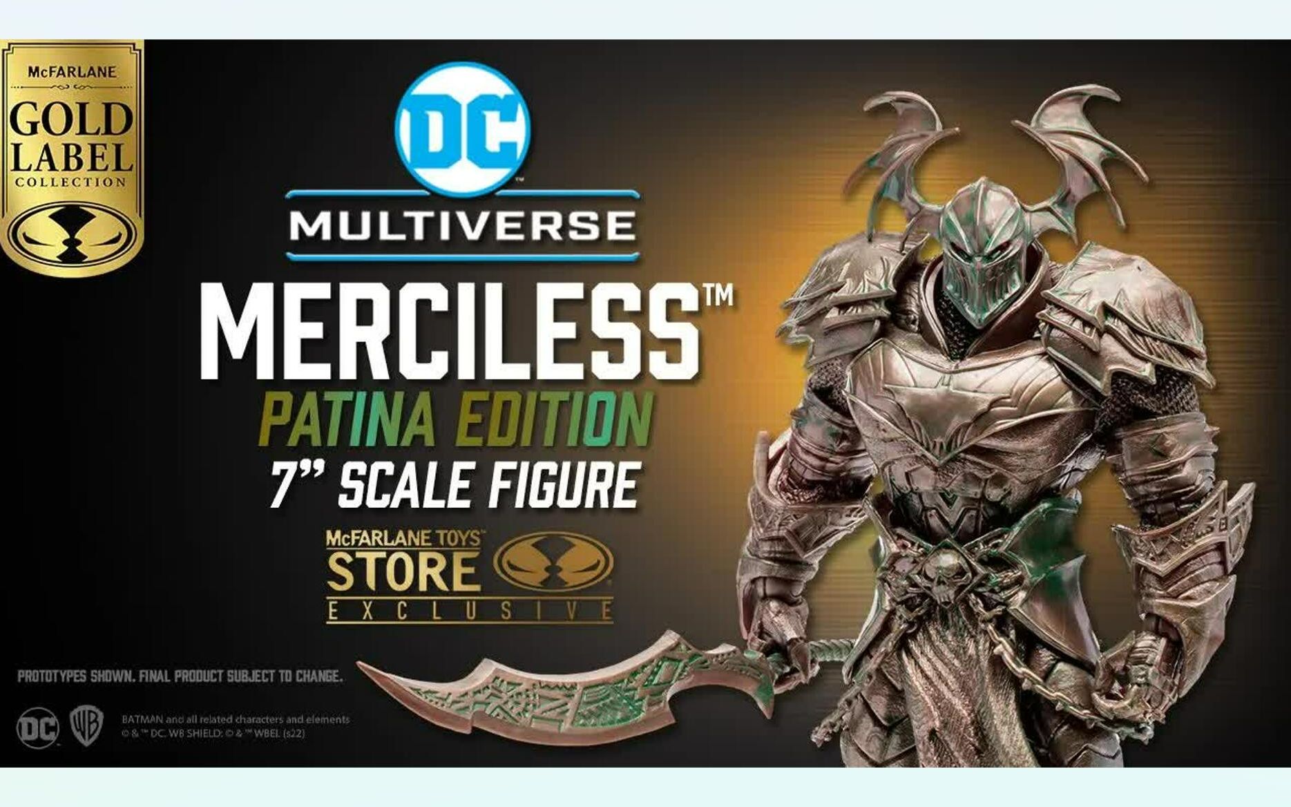 【官方】dc64 金标 无情者64 铜色 7寸可动人偶 展示