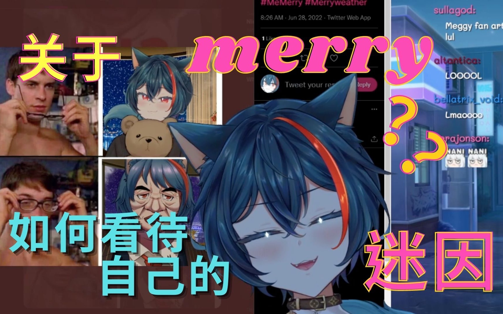 【熟切/迷因/Merry】关于merry如何看待自己的迷因(自留)哔哩哔哩bilibili