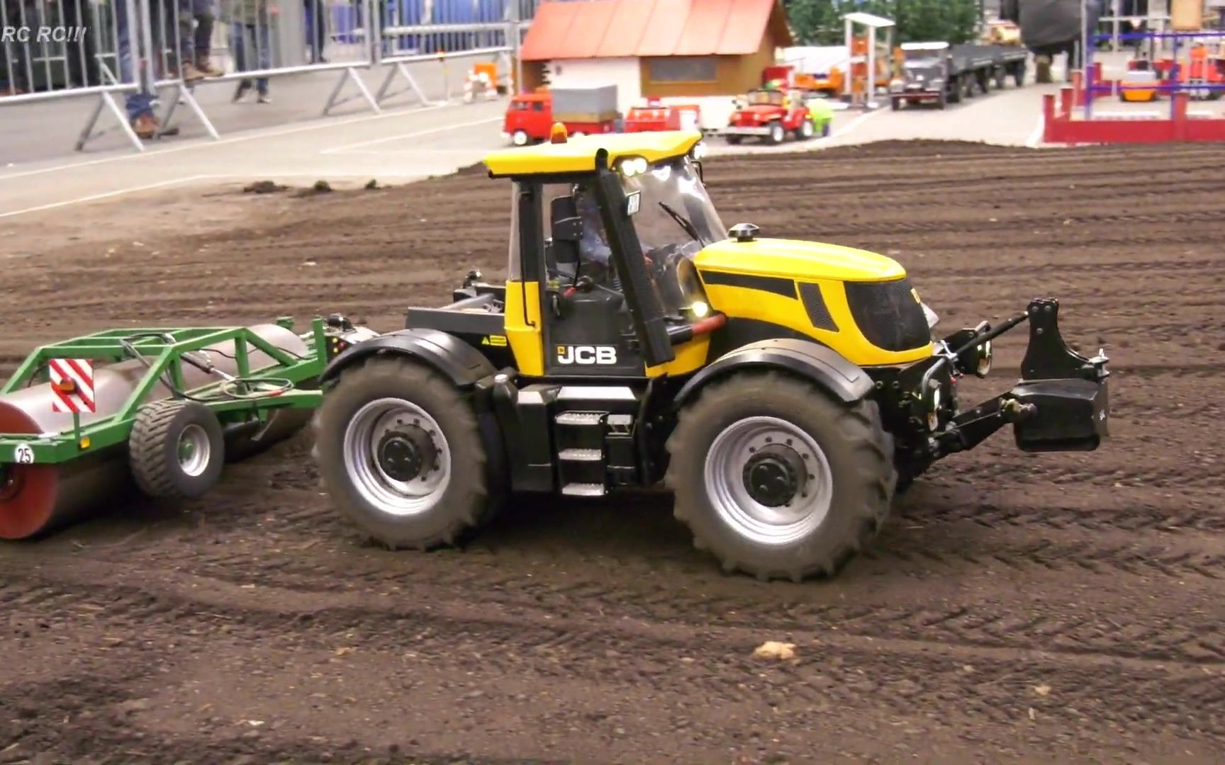 rc遥控jcb奔驰cat拖拉机