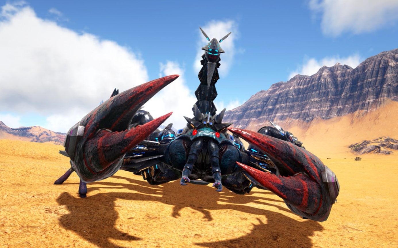 方舟生存进化 普罗米06 驯服泰克巨蝎 激怒惹不起的犀牛怪