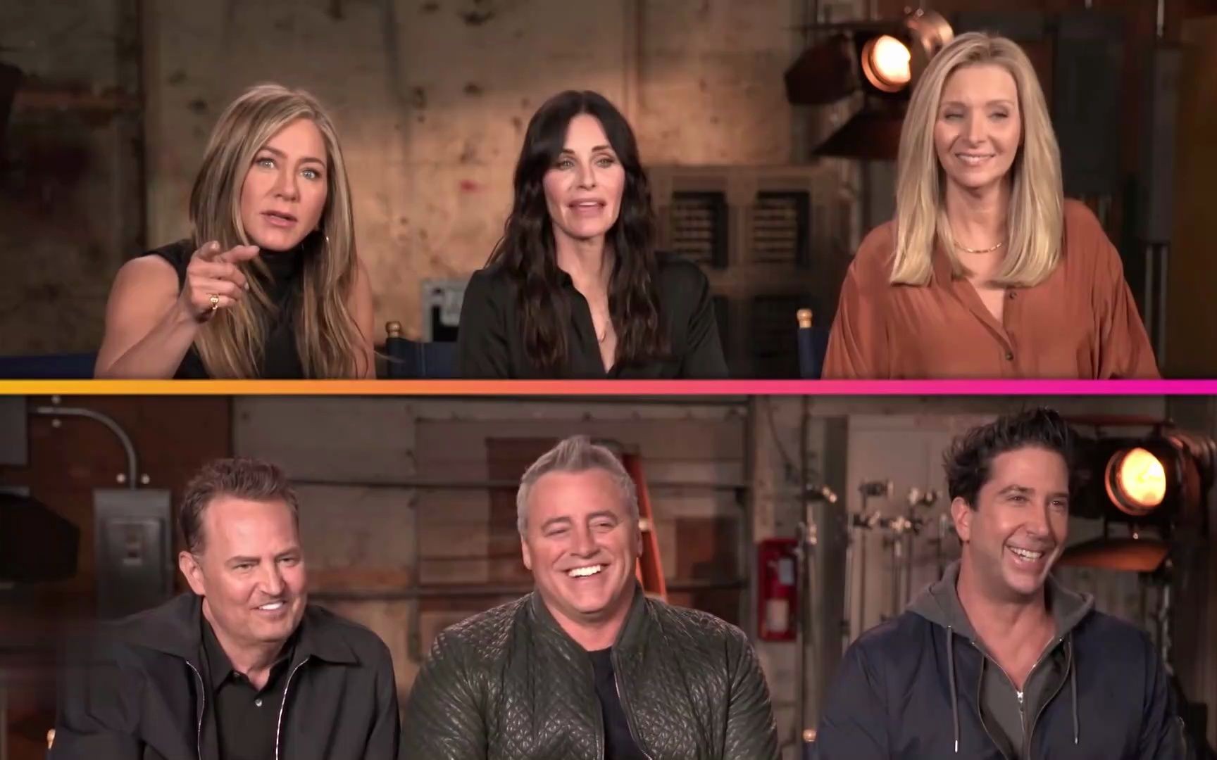 【老友记】詹妮弗·斯顿和安妮大卫·休默揭示了现实生活中对彼此的